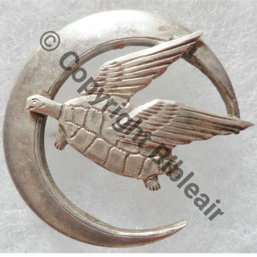 203  1923.32 5eDRILLE SAL.203 IIe39eRAO  Fab LOC Eping bascule Dos lisse irreg 28mm Src.leberetvert 400EurInv 